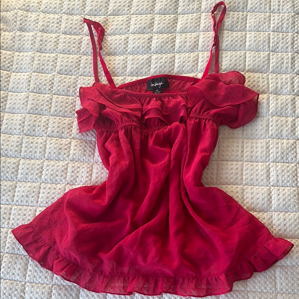 Vintage La Senza babydoll top